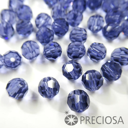 スワロフスキー】ソロバンビーズ クリスタルシルバーシェイド 4mm 20粒