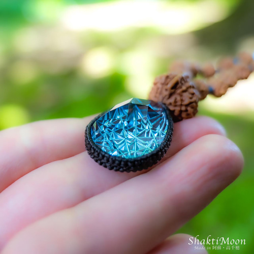 御念珠（水晶　一〇八面切子）　高品質の天然石使用！ 御念珠（水晶一〇八面切子）高品質の天然石使用！