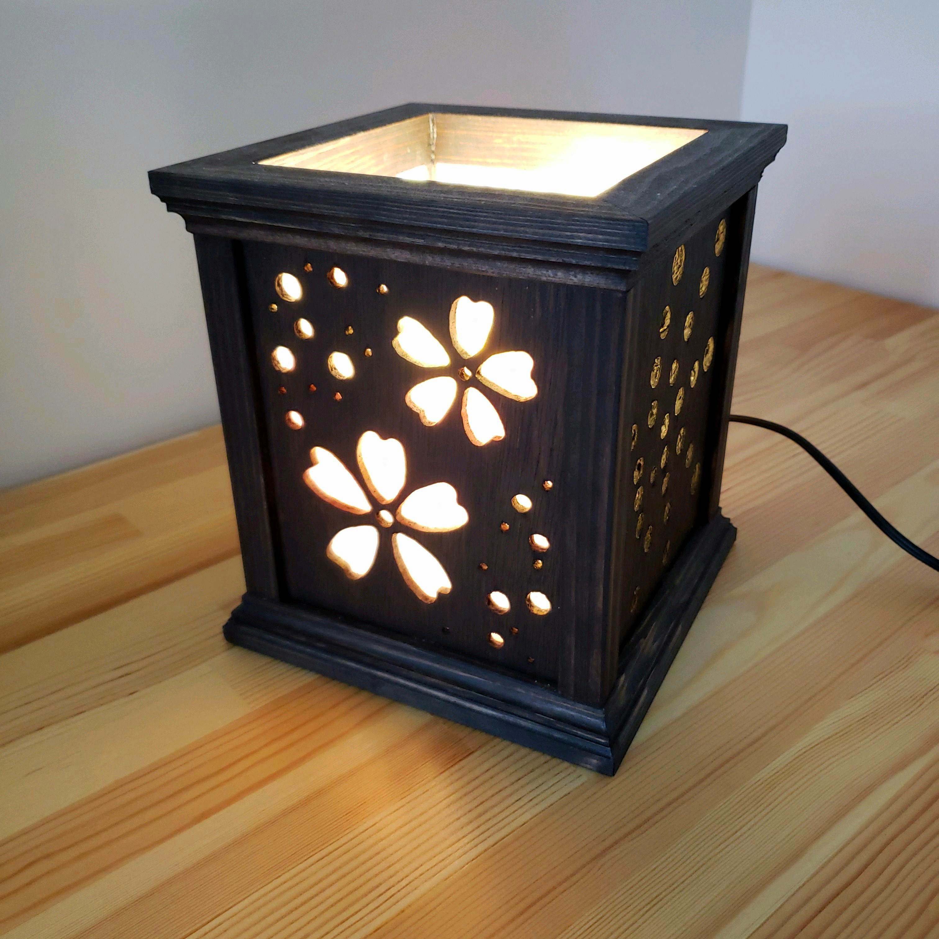 版画行灯　さくら