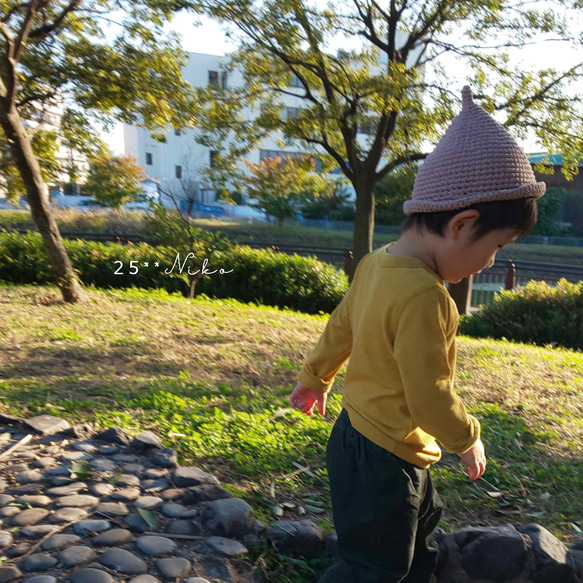 送料無料＊ベビー 赤ちゃん 子供用 どんぐりハット どんぐり帽子 ...