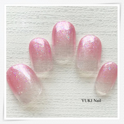 5本色柄違いのネイル ネイルチップ（つけ爪） yuki-nail 通販