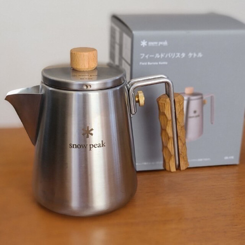 スノーピーク フィールドバリスタケトル　美品 楽天市場】[cs-115r]snow peak(スノーピーク)フィールドバリスタ