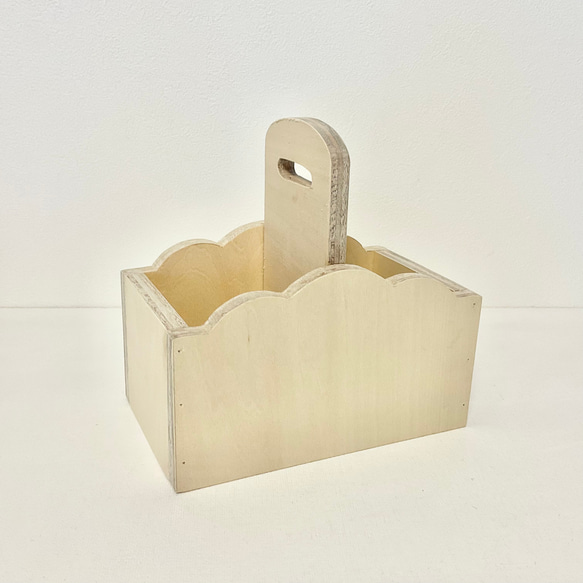 トールペイント 風景画の小物入れ トールペイント 風景画の小物入れ