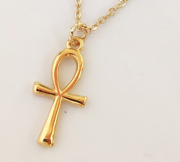 ヨーロッパ製 ankh アンク のネックレス】エジプト お守り 護符