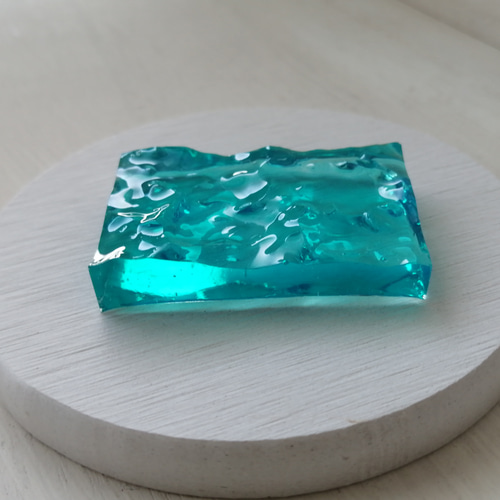 ターコイズブルーの海のインテリア / 置物 / 波 / オブジェ