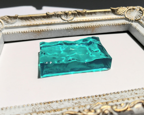 イタリア製 ターコイズブルー 陶器 馬 置物 ペア 地中海インテリア