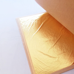 Sold『静 -white』 純金箔の金継ぎアート モダン シンプル リラックス 和み 癒し ゴールド 抽象画 5枚目の画像