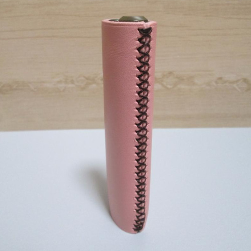 アイコスイルマワンケース 姫路レザー ピンク アイコスケース（iQOS