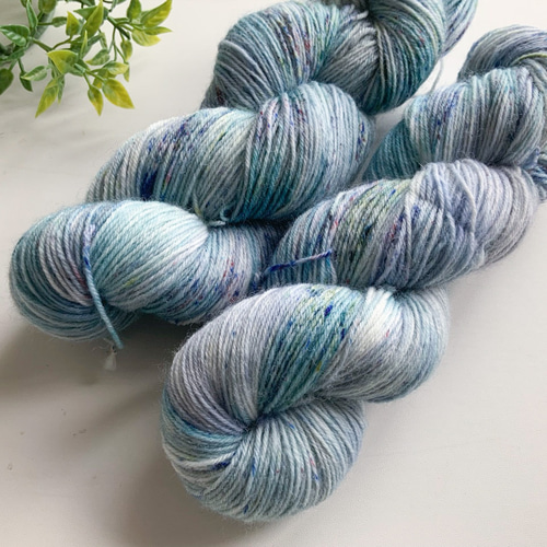手染め毛糸 ソックヤーン Bo100g 毛糸 Multicolor yarn 通販｜Creema 