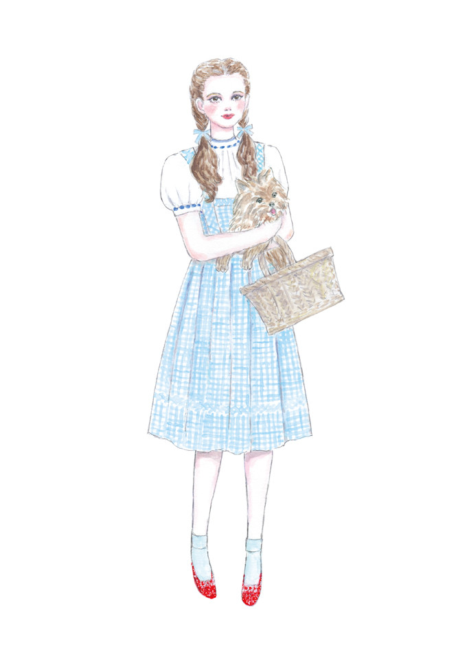 ☆SALE☆ 原画 Dorothy & toto