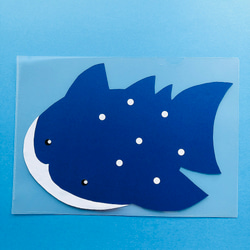 【夏の壁面飾り】海の仲間たち　ジンベイザメ　サカナ　カニ 2枚目の画像
