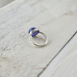 [青紫のflower tanzanite]ring 8枚目の画像