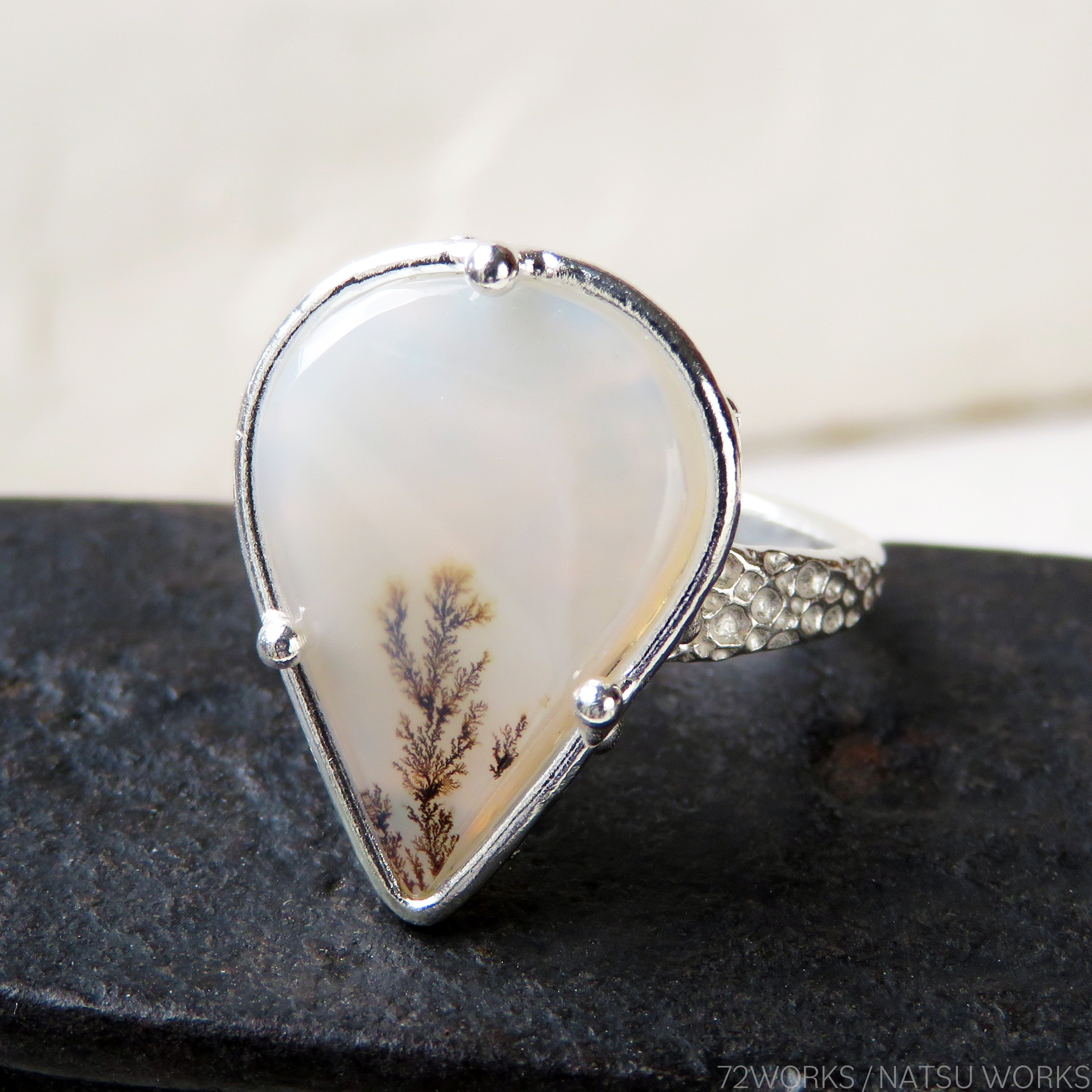 デンドリティック アゲートリング / Dendritic Agate Ring 1