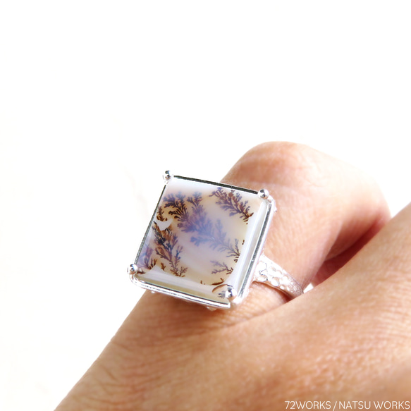 デンドリティック アゲートリング / Dendritic Agate Ring 3 5枚目の画像