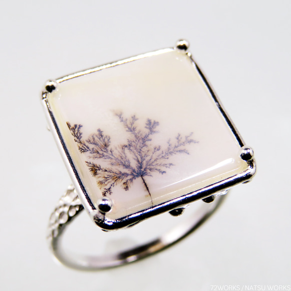 デンドリティック アゲートリング / Dendritic Agate Ring 4 6枚目の画像