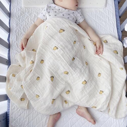 出産祝い　レモンブランケット・名入り巾着・ベビーボール・シリコン食器セット　女の子　男の子 6枚目の画像