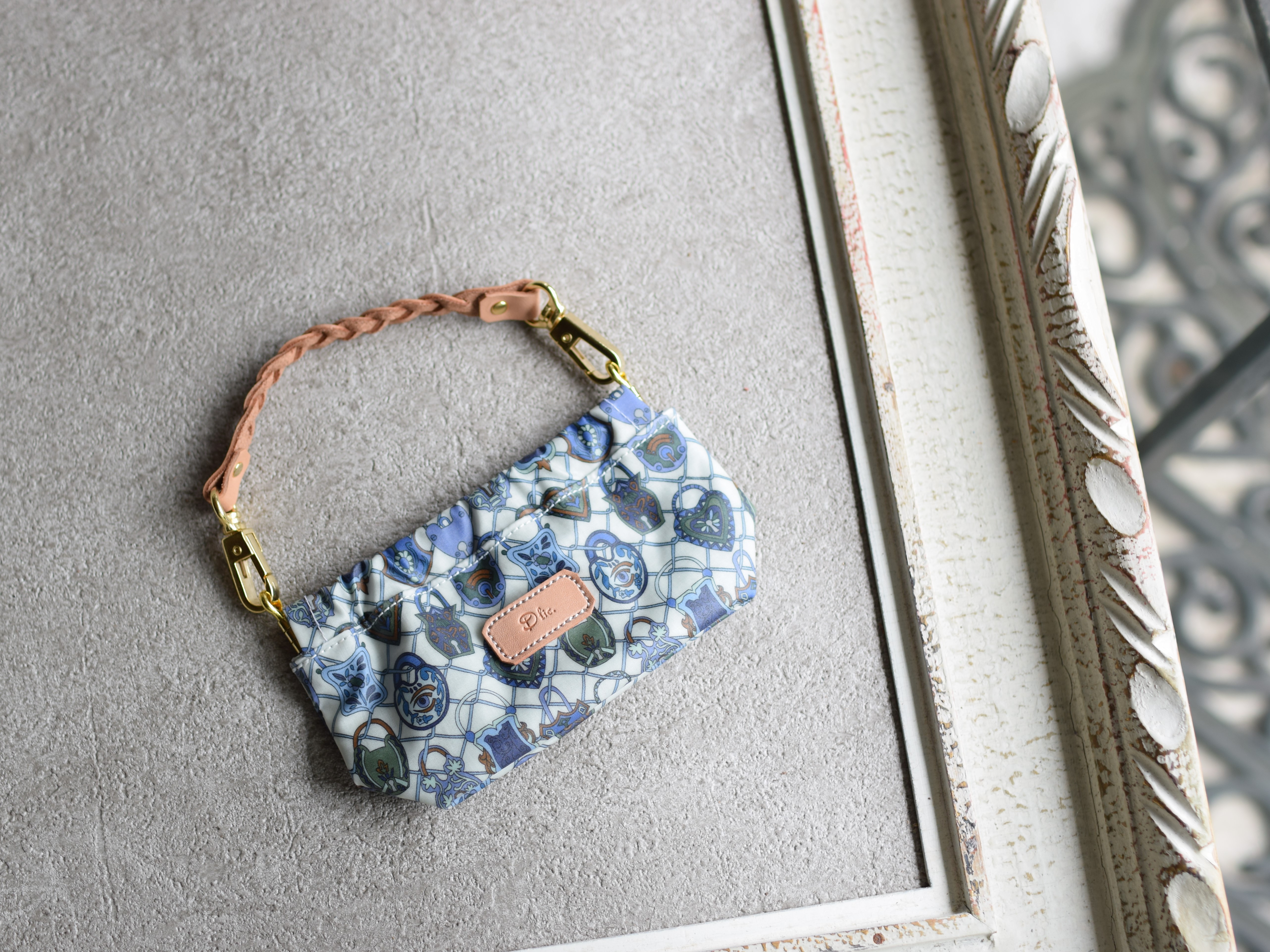 小型犬用トリーツポーチ【ラミネート製/リバティtogether】