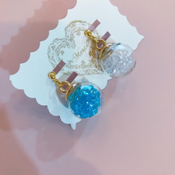 colorful cube pierce(blue＆white) MIX color 13枚目の画像