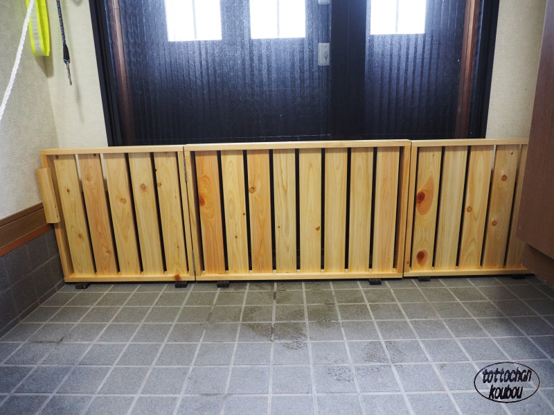 [とっとちゃん工房] ペット脱走防止柵【受注製作】