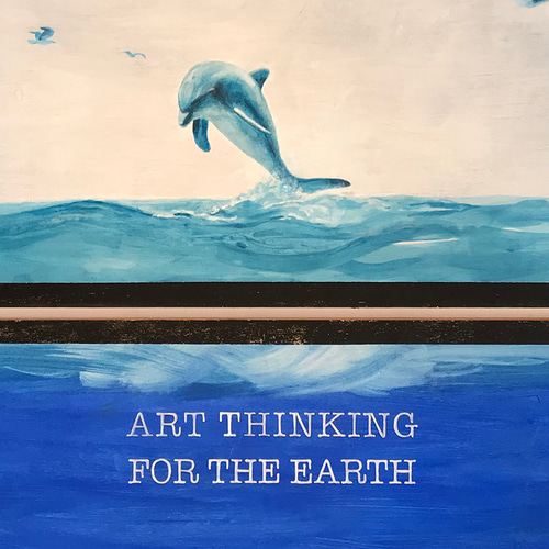 イルカ＆Art Thinking アクリル原画 絵画 ALOHA WIND FACTORY 通販