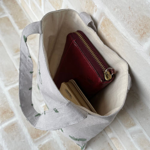 手提げバッグ【choucho＋noppara】ミナペルホネン ちょっとそこまでの