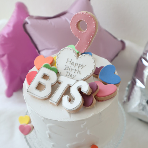 ハンドメイド☆オーダーページ アイシングクッキー 風ケーキ
