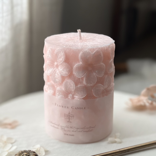 桜の香り】春限定カラー アロマオイル キャンドル アロマキャンドル