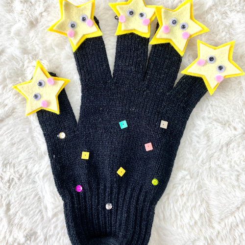 手袋シアターキラキラ星 おもちゃ・人形 bloom 通販 14102020｜Creema