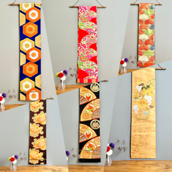 ❤NY❤ ハンドメイド 帯 リメイク Creema限定♡母の日】和風アンティーク模様着物帯リメイク2ways