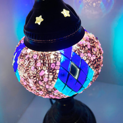 竹灯籠 〜〜蓮螺旋〜〜 コンセント・電池式両方可 スタンドライト