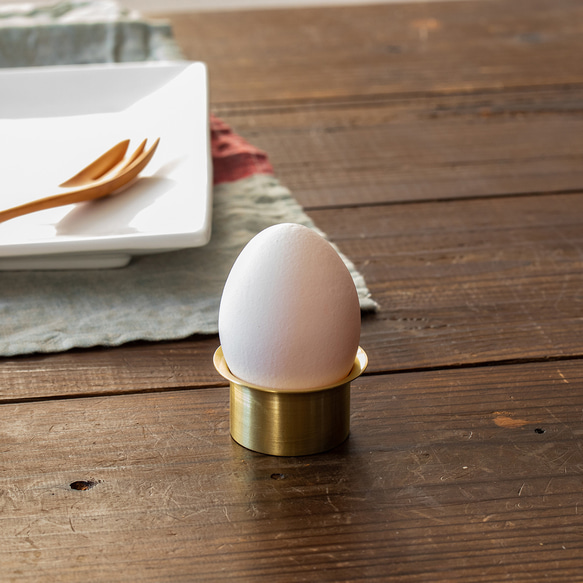 真鍮製〕卵スタンド egg cups その他インテリア雑貨 marronnier