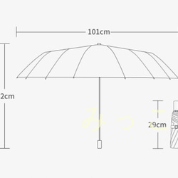 美品 傘 日傘 雨傘 折り畳み傘 折りたたみ傘 梅雨対策 4枚目の画像