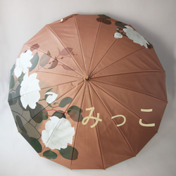 新品  長傘 雨傘 超撥水性 晴雨兼用 台風対応 梅雨対策 女性用 3枚目の画像
