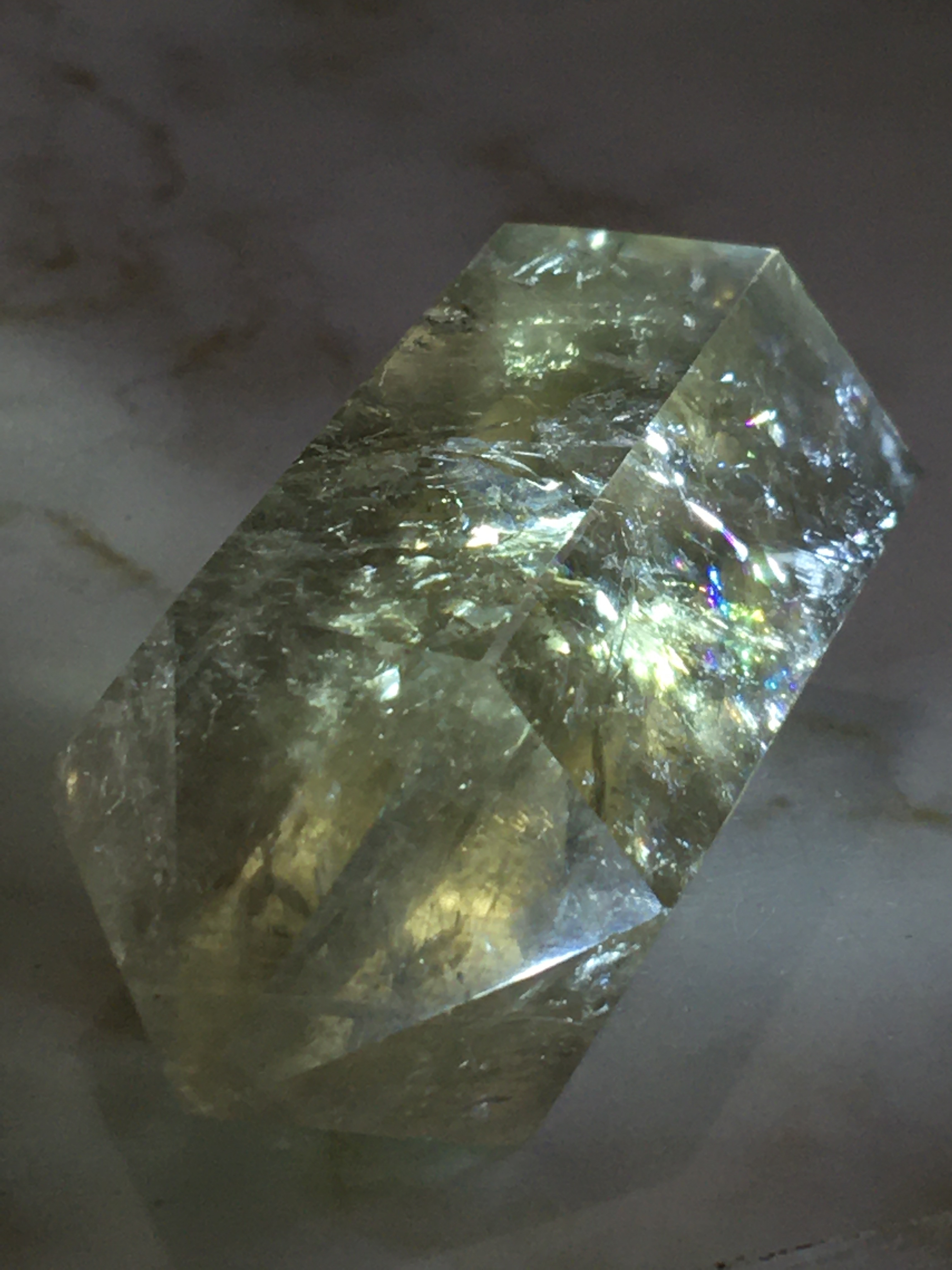 レインボー✨恋愛・ビジネス˚✧ シトリン クォーツ ポイント