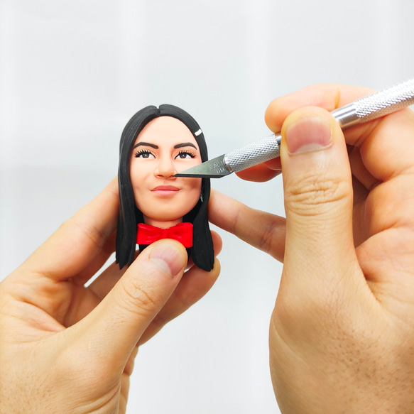 客製化3D人像娃娃裝飾智慧型手機保護殼MacBook Air pro iPad保護殼Air相容多型號 第2張的照片