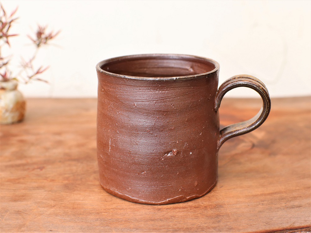 古美術 備前焼 美人 杯 マグカップ