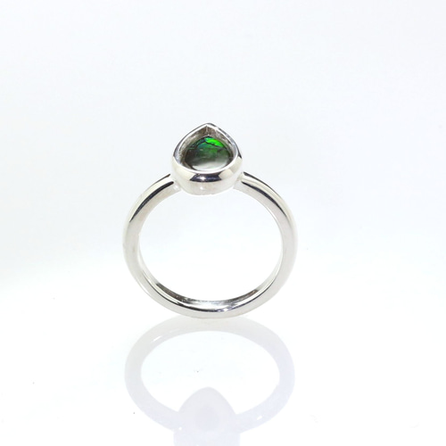 Sv925アンモライトリング 1.14ct 指輪・リング Atelier Ozaki Sv925アンモライトリング 1.14ct 指輪・リング Atelier Ozaki