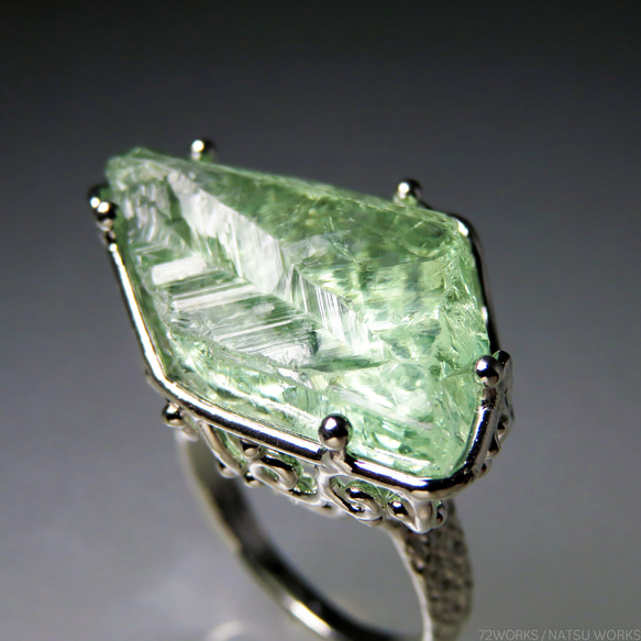 グリーン アメジスト リング / Green Amethyst Ring 2 4枚目の画像