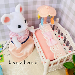 シルバニアファミリー 3つ子ちゃんベッド用 布団 ベビー布団 その他