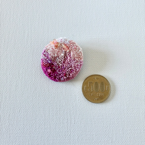 happy pink gradation wave 