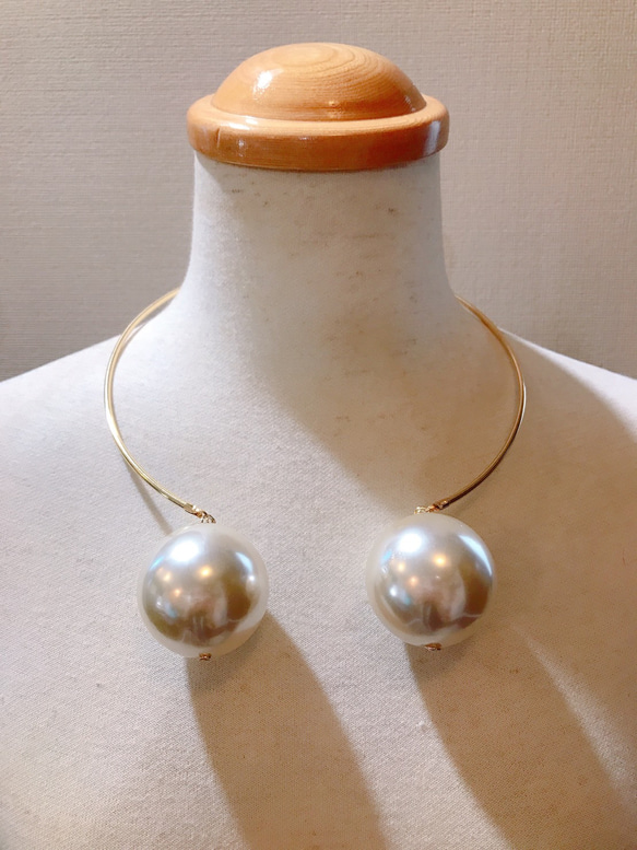 pearl choker 1枚目の画像