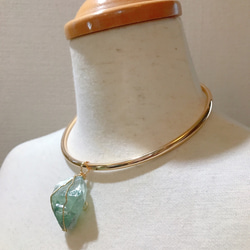 stone necklace　全2色 3枚目の画像