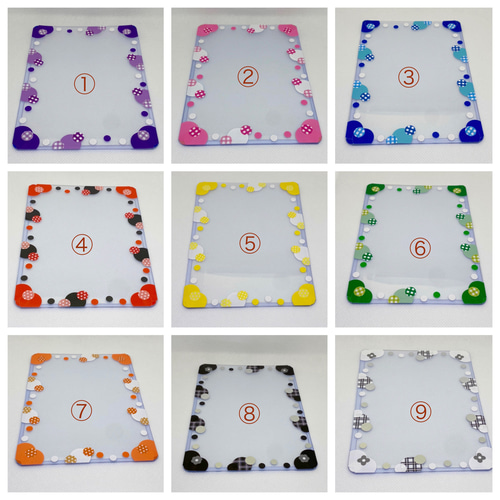 選べる9種類！B7硬質カードケース縦型(2点セット) その他雑貨 Tea Time