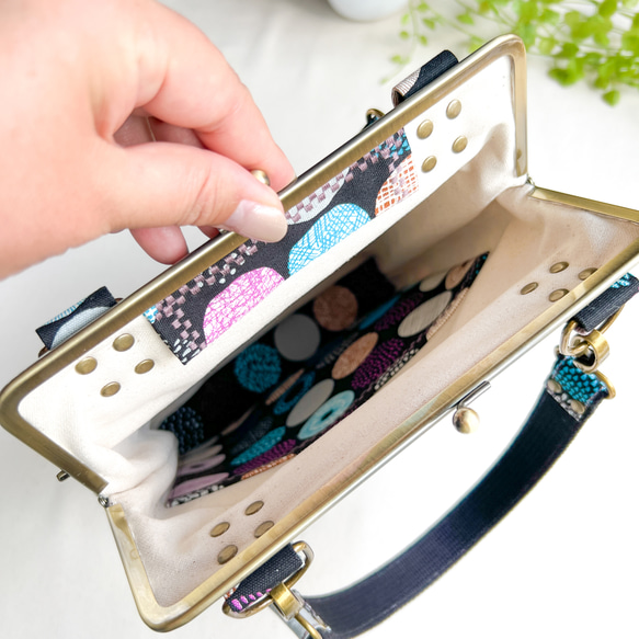 がま口タブレットバッグ (ご注文用) 3枚目の画像