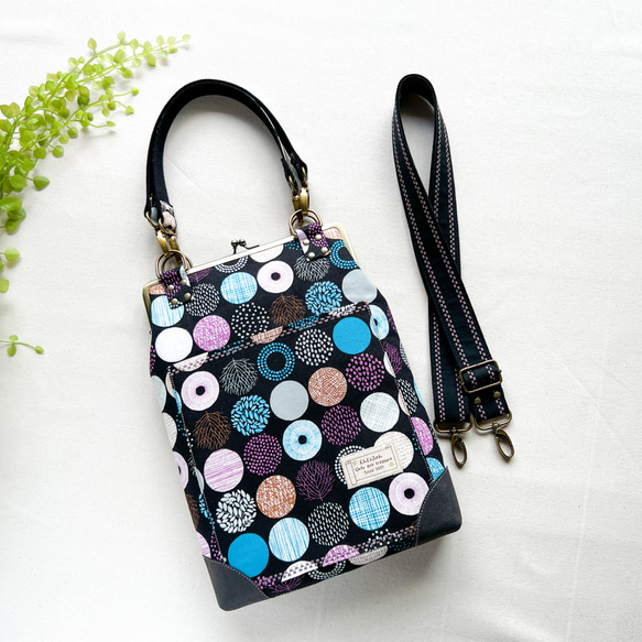 がま口タブレットバッグ (ご注文用) 1枚目の画像