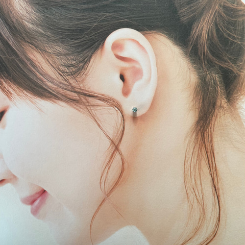 週末セール♡Pt900 ピンクモアサナイト6mmピアス ed977e6b76a788a20df4d4456865f8