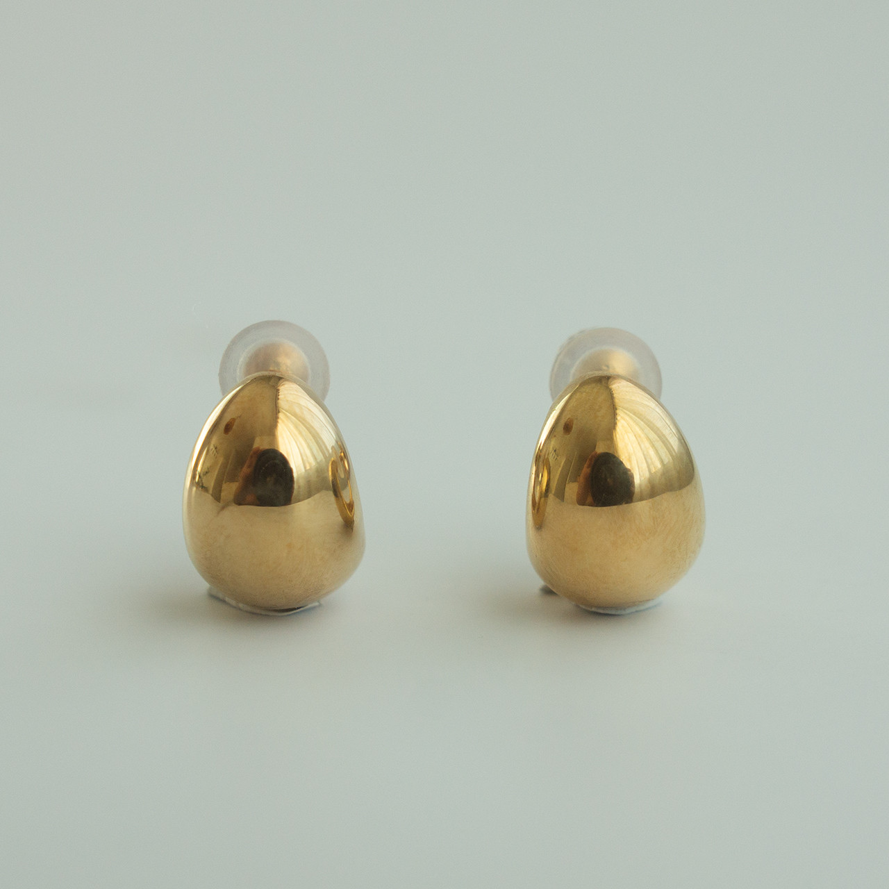 ドロップイヤリング　gold plating K18(SV925)