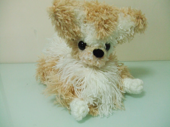 097 チワワのあみぐるみ (チワワのかぎ針編み犬のパターン 097 チワワのあみぐるみ (チワワのかぎ針編み犬のパターン