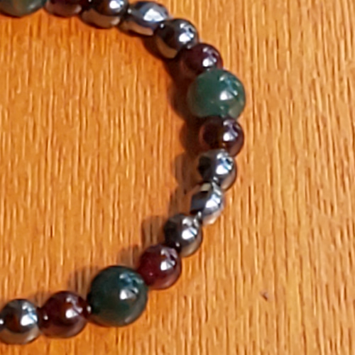 健康ブレスレット KHGブレスレット 高知 (粒5) – 株式会社ハイパワーセンカー