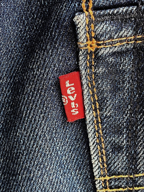 levis / 511 W31L34 深藍素經典 古著中低 腰丹寧牛仔長褲vintage 第6張的照片